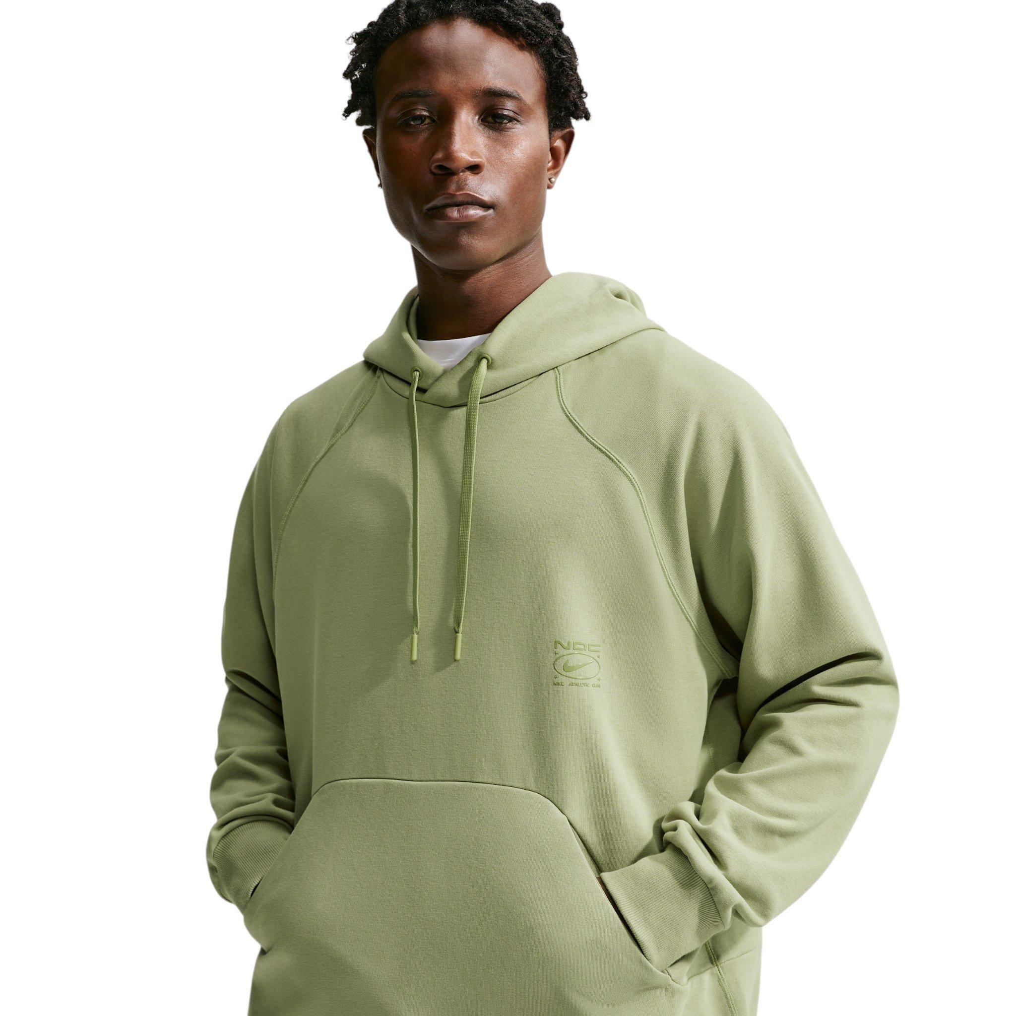 Nike Men's N.A.C. Dri-FIT Oversized Fleece Training Hoodie - BROWN